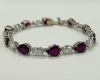 Platinum Ruby & Diamond Bracelet (Dayton, NJ)