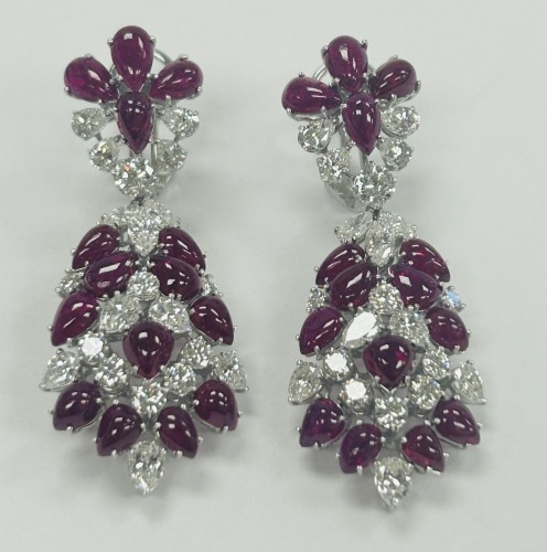 Platinum & Diamond Earrings (Dayton, NJ)