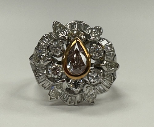 Platinum, Gold & Diamond Ring (Dayton, NJ)