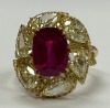 18K White Gold, Sapphire & Diamond Ring (Dayton, NJ)
