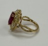 18K White Gold, Sapphire & Diamond Ring (Dayton, NJ) - 2