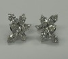 18K White Gold & Diamond Earrings (Dayton, NJ)