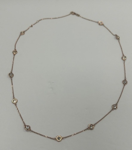 14K Gold & Diamond Necklace (Dayton, NJ)