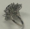 18KW Gold, Diamond & Zircon Ring (Dayton, NJ) - 2