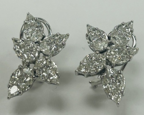 18KW Gold Earrings (Dayton, NJ)