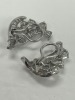 Platinum & Diamond Clip Earrings (Dayton, NJ) - 2