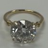 18KY Gold & Diamond Solitaire Ring (Dayton, NJ)