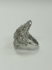 18KW Gold & Diamond Cluster Ring (Dayton, NJ) - 2