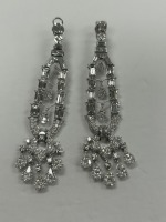 18KW Gold & Diamond Earrings (Dayton, NJ)