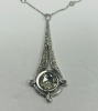 18KW Gold & Diamond Necklace (Dayton, NJ) - 2