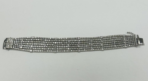 18KW Gold & Diamond Bracelet (Dayton, NJ)