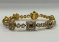 14K Gold & Diamond Bracelet (Dayton, NJ)