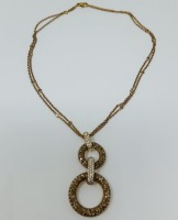 18K Gold & Diamond Necklace (Dayton, NJ)