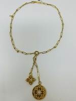 18K Gold & Diamond Necklace (Dayton, NJ)