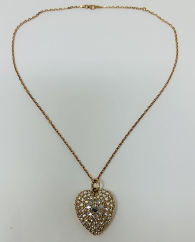 18K Gold & Diamond Necklace (Dayton, NJ)