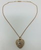 18K Gold & Diamond Necklace (Dayton, NJ)