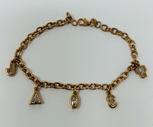 18K Gold & Diamond Bracelet (Dayton, NJ)