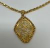 14K Gold & Diamond Necklace (Dayton, NJ) - 2