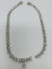 18K Gold Diamond & Saphire Necklace (Dayton, NJ)