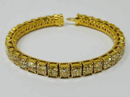 18K Gold & Diamond Bracelet (Dayton, NJ)