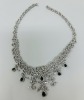 18K Gold Diamond & Tsavorite Necklace (Dayton, NJ)