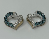 18K Gold & Diamond Earrings (Dayton, NJ)