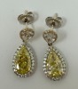 18K Gold & Diamond Earrings (Dayton, NJ) - 2