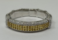 18K Gold Sapphire & Diamond Bracelets (Dayton, NJ)