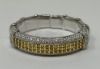18K Gold Sapphire & Diamond Bracelets (Dayton, NJ)