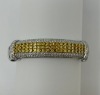 18K Gold Sapphire & Diamond Bracelets (Dayton, NJ) - 3