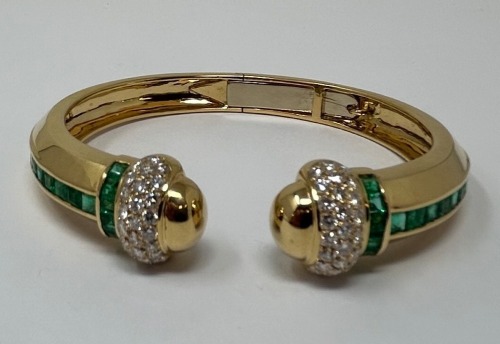 18K Gold Diamond & Ruby Bracelet (Dayton, NJ)