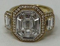 18K Gold Simon G. Diamond Ring (Dayton, NJ)