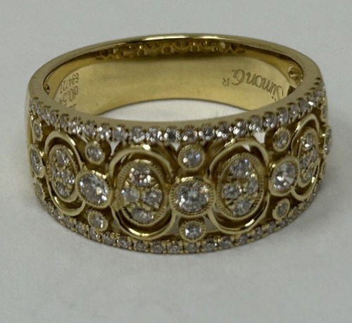 18K Gold Simon G. Diamond Ring (Dayton, NJ)