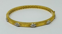 18K Gold & Diamond Bracelet (Dayton, NJ)