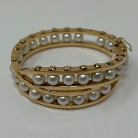 14K Gold & Pearl Bracelet (Dayton, NJ)