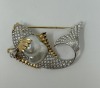 14K Gold Pearl & Diamond Kim Bracelet (Dayton, NJ)