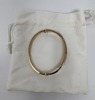 Gucci Stamped Gold Stirling Silver & Rhodium Bracelets (Dayton, NJ) - 4