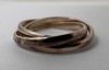 Gucci Stamped Gold Stirling Silver & Rhodium Bracelets (Dayton, NJ) - 8