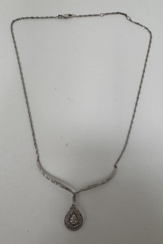 14K Gold & Diamond Necklace (Dayton, NJ)