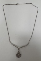 14K Gold & Diamond Necklace (Dayton, NJ)