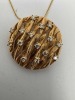 EFFY 14K Gold & Diamond Pendent (Dayton, NJ) - 2