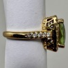 14K Gold Tourmaline & Diamond Ring (Dayton, NJ) - 2