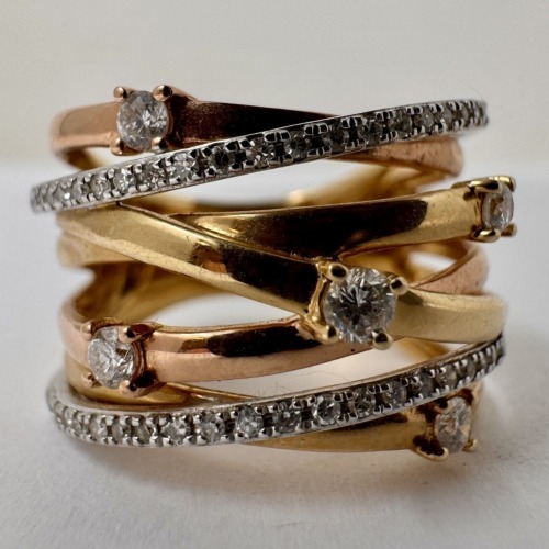 EFFY 14K Gold & Diamond Ring (Dayton, NJ)