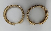 14K Gold 7 Diamond Earrings (Dayton, NJ)