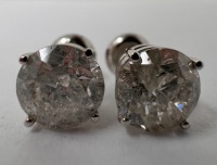 14 K Gold & Diamond Earrings (Dayton, NJ)