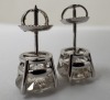 14 K Gold & Diamond Earrings (Dayton, NJ) - 2