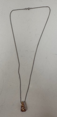 Simon G 18K Gold & Diamond Pendent (Dayton, NJ)
