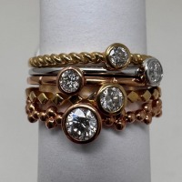 EFFY 14K Gold & Diamond Ring (Dayton, NJ)