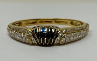 18K Gold Diamond & Ruby Bracelet (Dayton, NJ)