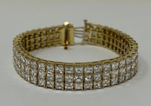 18K Gold & Diamond Bracelets (Dayton, NJ)